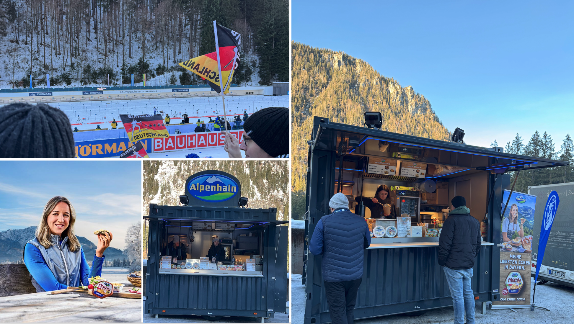 Alpenhain mittendrin beim BMW IBU Weltcup Biathlon in Ruhpolding